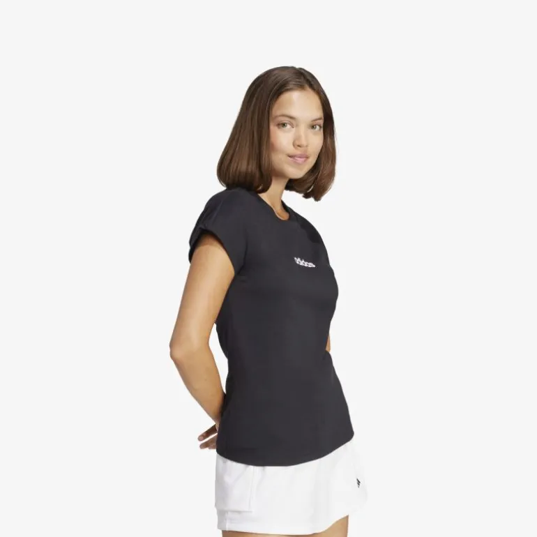 adidas Essentials Linear Cotton T-Shirt Damen T-Shirt