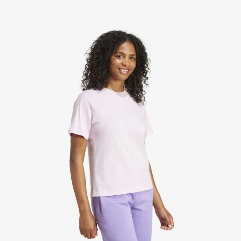 adidas Essentials Small Logo Cotton Damen T-Shirt