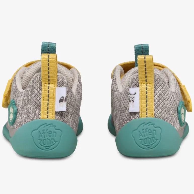 Affenzahn Knit Happy Nashorn Kinder Barfußschuhe