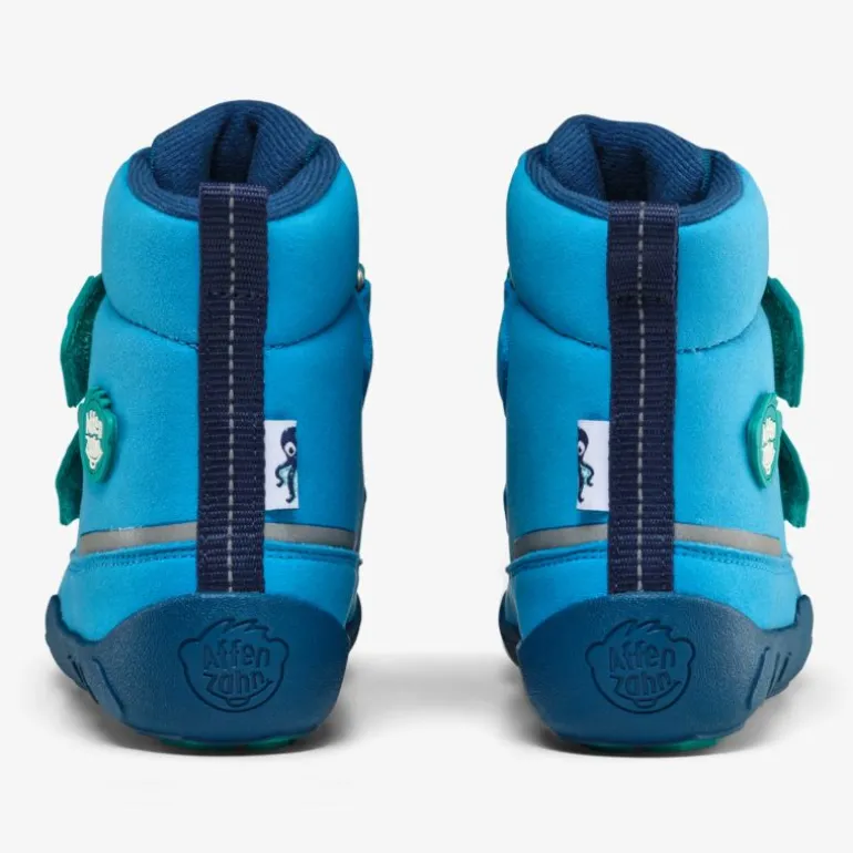 Affenzahn Vegan Comfy Oktopus Kinder Klettstiefel