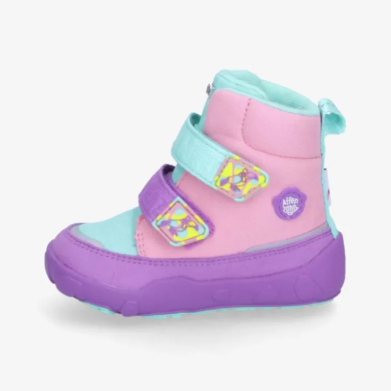 Affenzahn Vegan Comfy Oktopus Kinder Klettstiefel