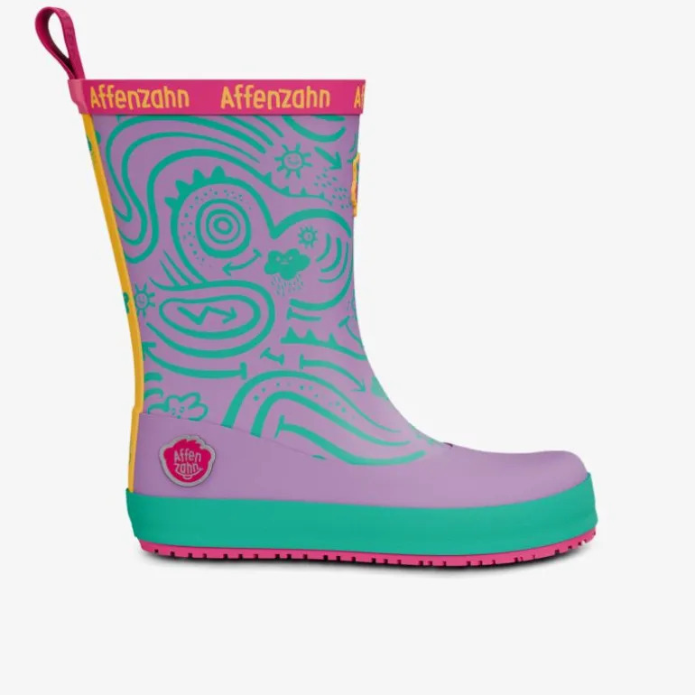 Affenzahn Vegan Plashy Eule Kinder Gummistiefel