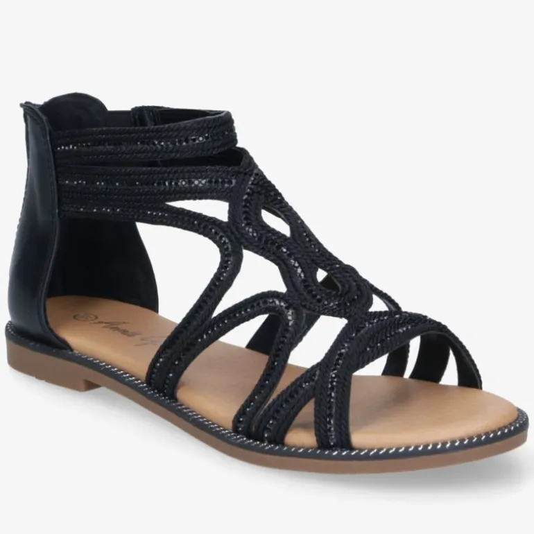 Annie G. Damen Riemchensandalen