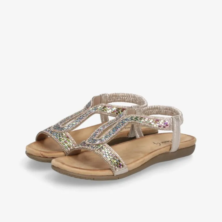Annie G. Damen Riemchensandalen