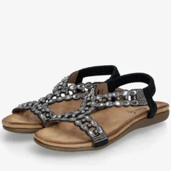 Annie G. Damen Riemchensandalen