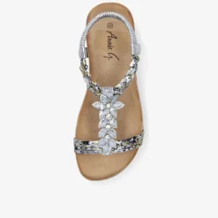 Annie G. Damen Riemchensandalen
