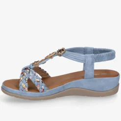 Annie G. Damen Riemchensandalen