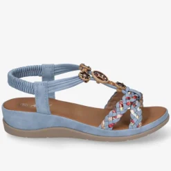 Annie G. Damen Riemchensandalen