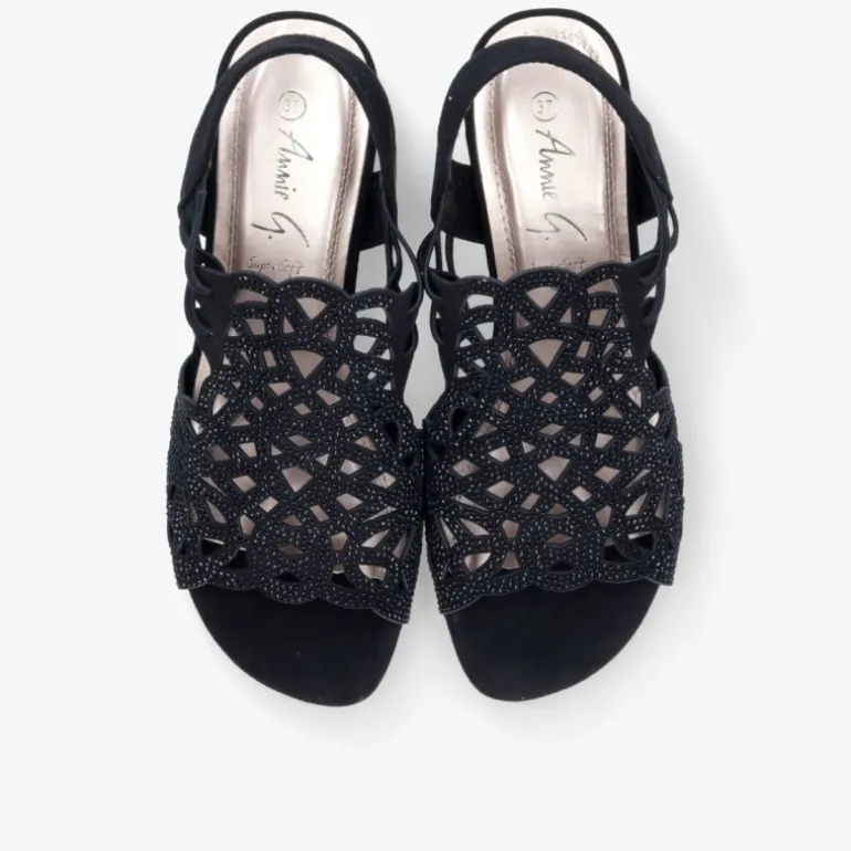 Annie G. Damen Riemchensandalen