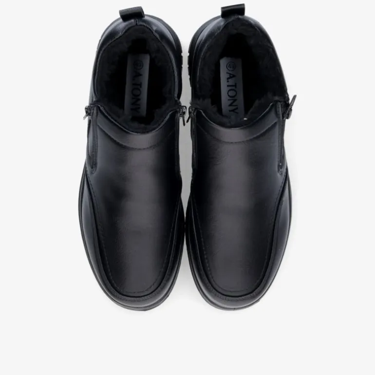 A.TONY Herren Winterstiefel