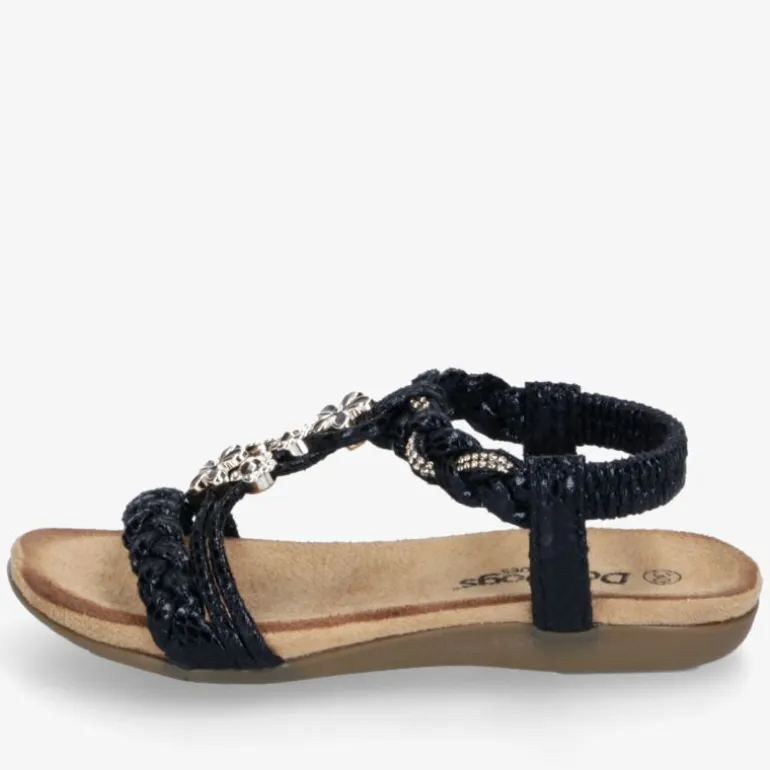 DooDogs Damen Riemchensandalen