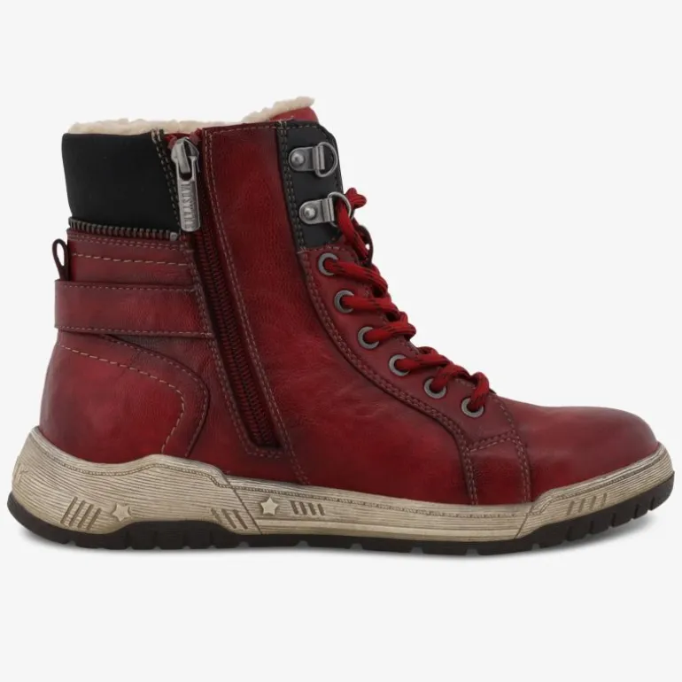 MUSTANG Damen Schnürstiefeletten