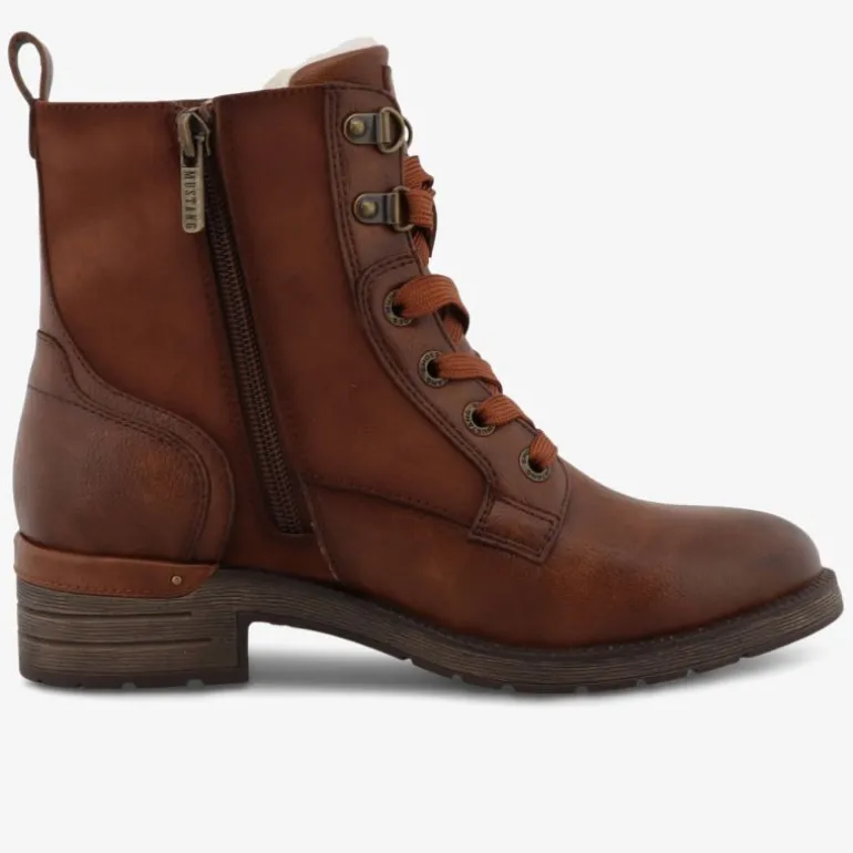 MUSTANG Damen Schnürstiefeletten