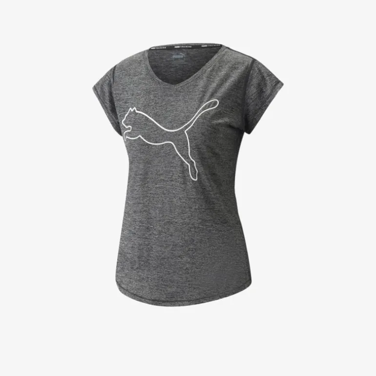 PUMA Train Favorite Heather Cat Damen T-Shirt