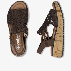 rieker Damen Keilsandalen