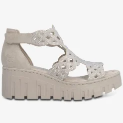 rieker Damen Keilsandalen