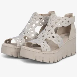 rieker Damen Keilsandalen