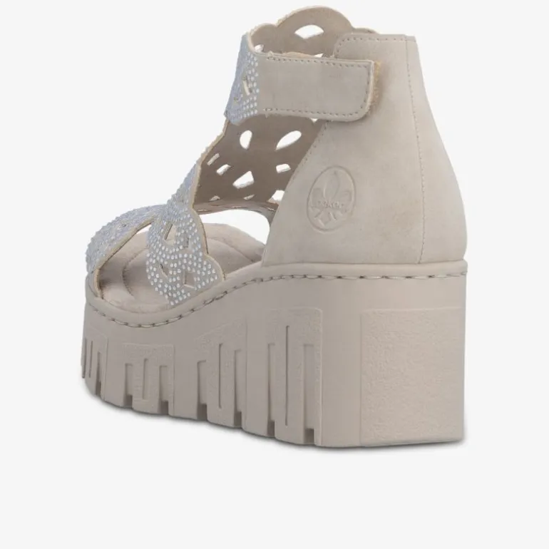 rieker Damen Keilsandalen