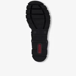 rieker Damen Plateausandalen