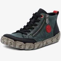 rieker Damen Schnürstiefeletten