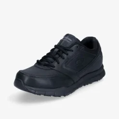 Skechers BLK PU WORK RELAXED FIT®: NAMPA SR