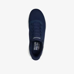 SKECHERS Bobs Sport Squad Slip Ins Herren Sneaker Low