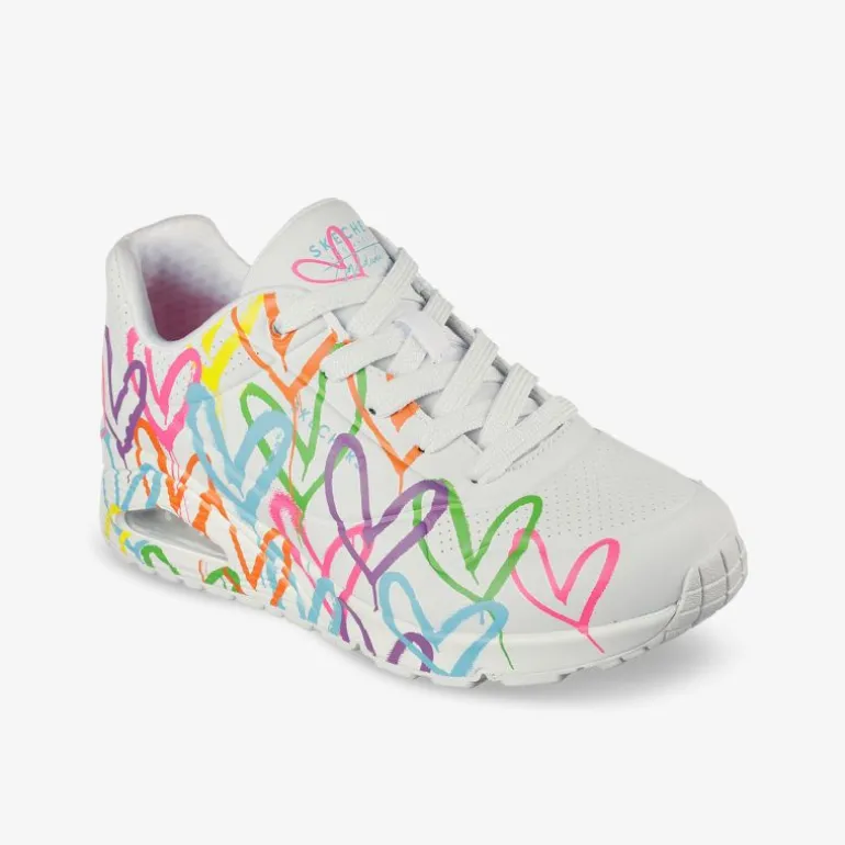 SKECHERS UNO HIGHLIGHT LOVE Damen Sneaker Low