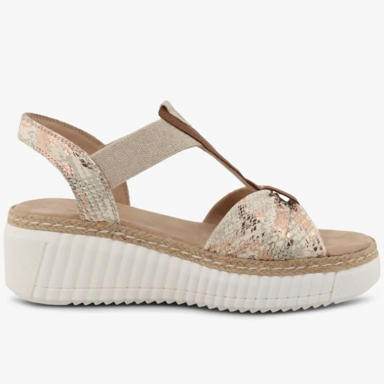 TOM TAILOR Damen Keilsandalen
