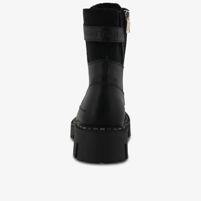 TOM TAILOR Damen Schnürstiefeletten