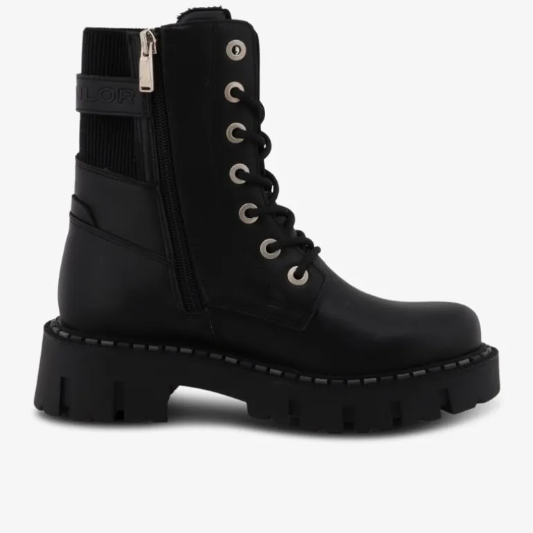 TOM TAILOR Damen Schnürstiefeletten