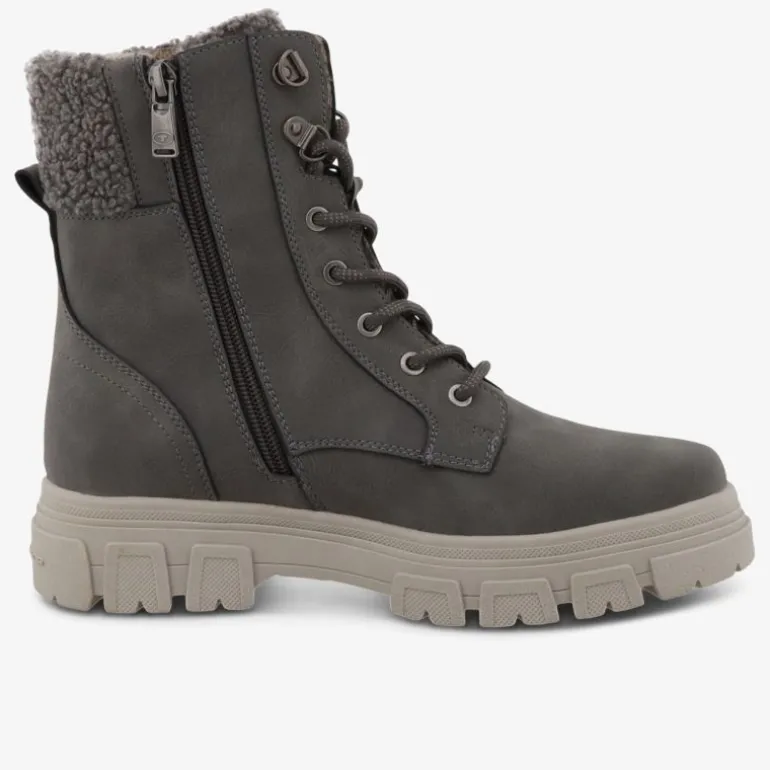 TOM TAILOR Damen Schnürstiefeletten